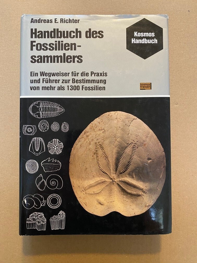 Handboek Fossielen Verzamelen - 1300 Soorten - DUITS