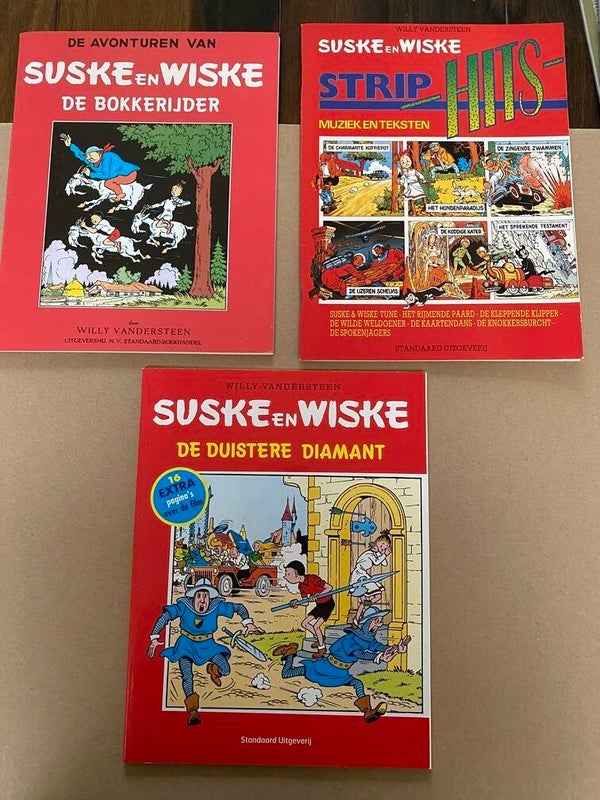 3 Verzamelaars-items Suske en Wiske - NIEUW