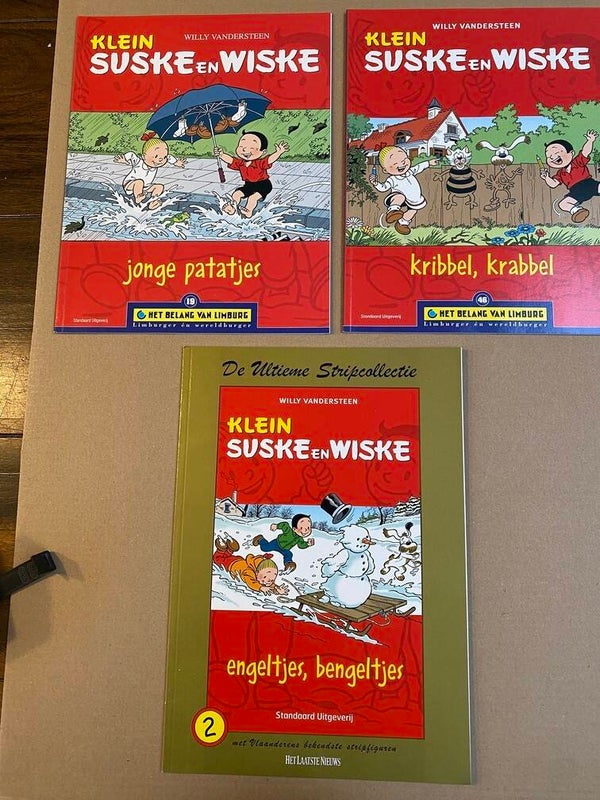 3 Albums Klein Suske en Wiske - vrij zeldzaam - NIEUW