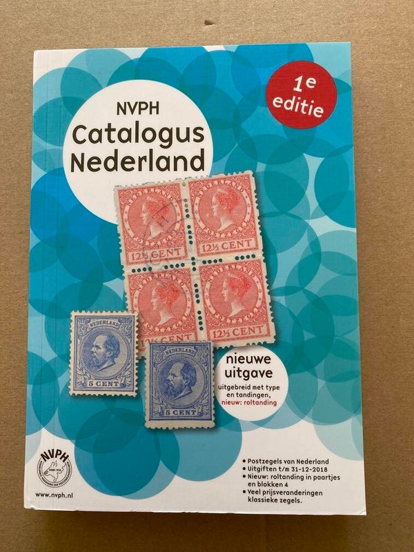 NVPH-Catalogus Nederland 2018 incl. Tandingmeter - NIEUW