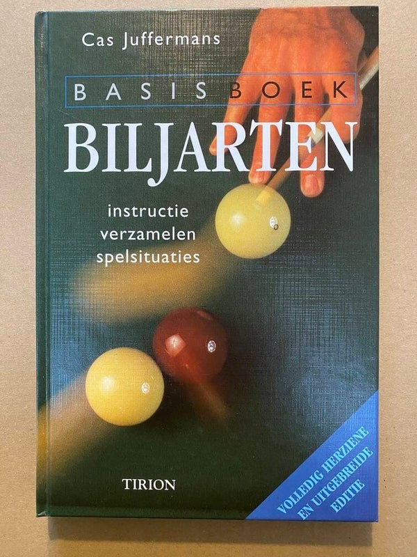 Basisboek Biljarten - Herziene en uitgebreide editie - NIEUW