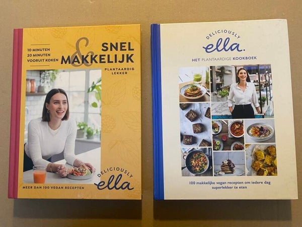 Deliciously Ella - 2 Hardcovers NIEUW - 200 Vegan Recepten