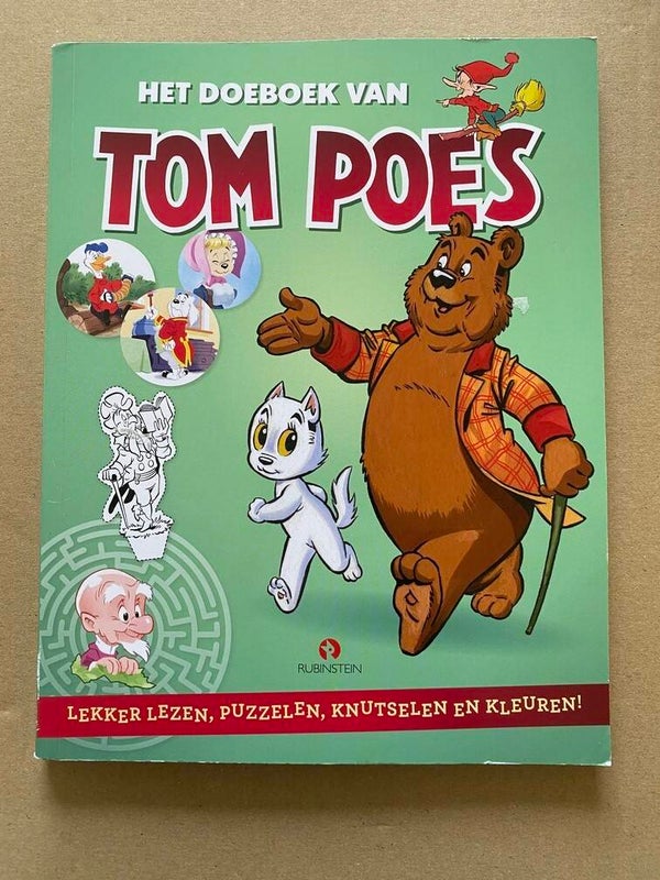 Het Doe-Boek van Tom Poes - Verhalen Kleuren Puzzelen NIEUW