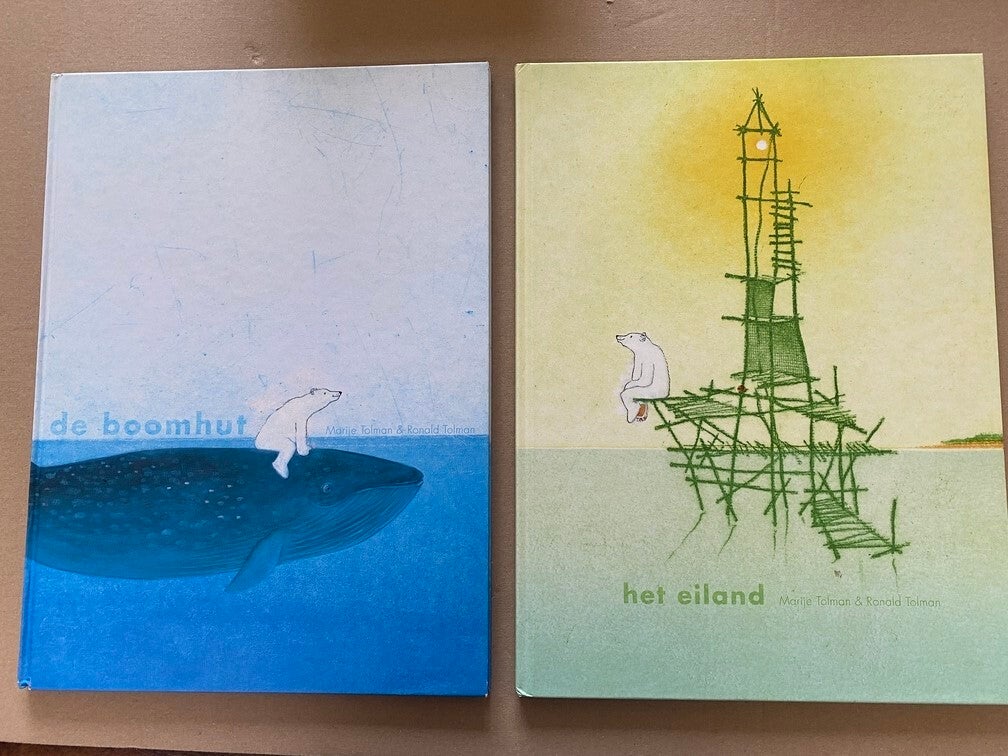 2 Groot Formaat Prentenboeken - Marije Tolman - De IJsbeer