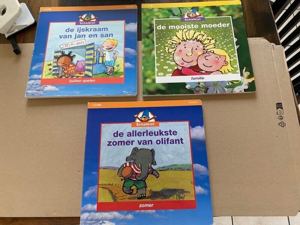 3 Hardkartonnen Reuzenboeken voor peuters en kleuters