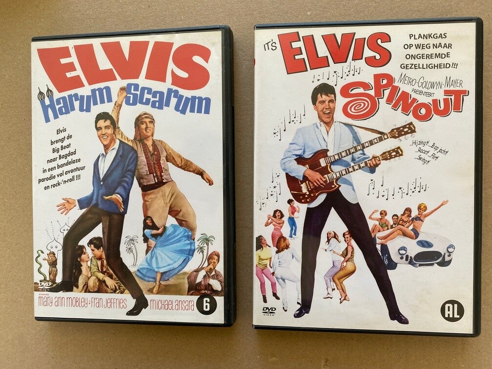 Elvis Presley - 2 Films - Spinout (1966) - Harum Scarum (1965)