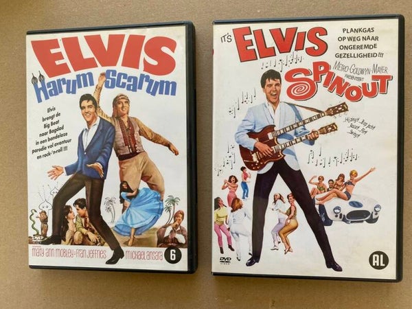 Elvis Presley - 2 Films - Spinout (1966) - Harum Scarum (1965)