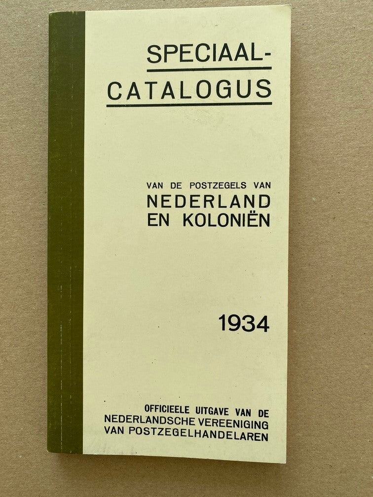 Facsimile van de Postzegels van Nederland en Koloniën 1934