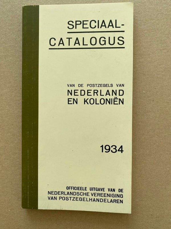 Facsimile van de Postzegels van Nederland en Koloniën 1934