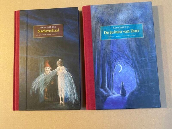 2 Boeken Paul Biegel met tekeningen van Charlotte Dematons