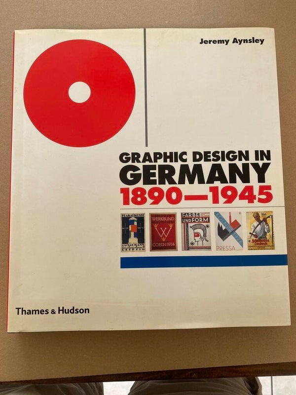 Standaardwerk - Graphic Design in Germany 1890-1945 NIEUW