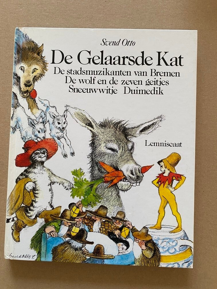 Svend Otto - De Gelaarsde Kat en 4 Andere Sprookjes NIEUW