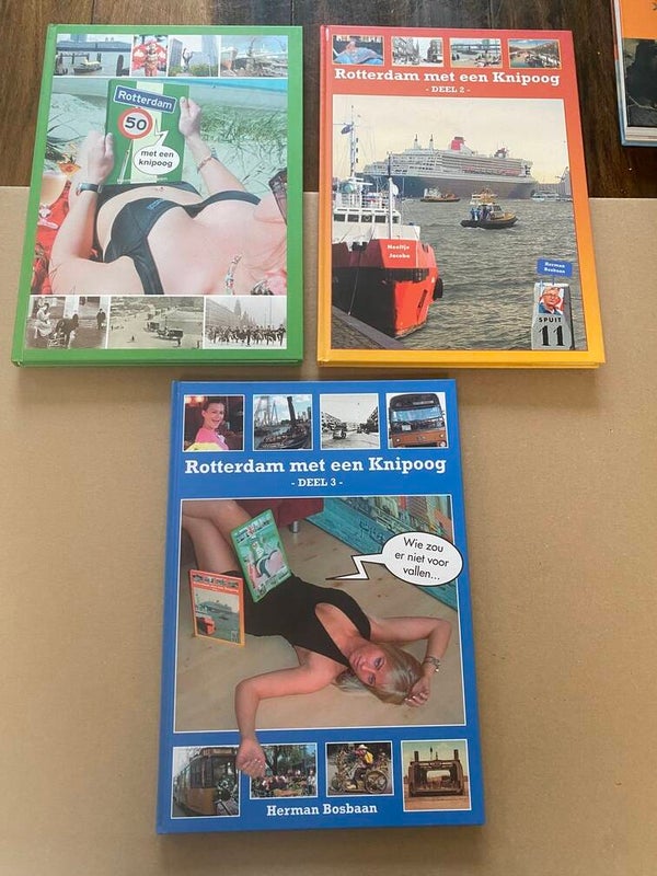 Historische + Moderne foto's Rotterdam en Rotterdammers HUMOR
