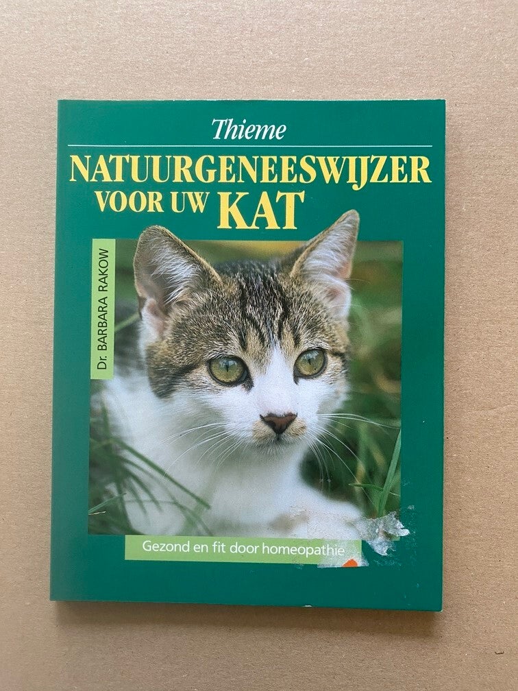 Natuurgeneeswijzer kat - gezond en fit door Homeopathie