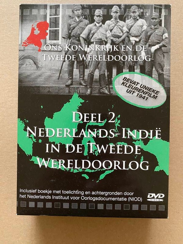Documentaire - 3 DVD-Box - Nederlands-Indië in WO II - 4.5 uur