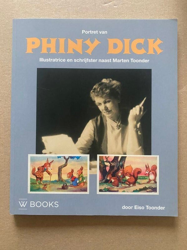 Kleine Monografie Phiny Dick  - muze van Marte Toonder - zeldzaam