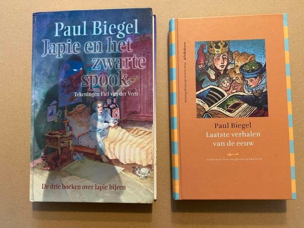 2 Hardcover Boeken Paul Biegel - in nieuwstaat - vrij zeldzaam