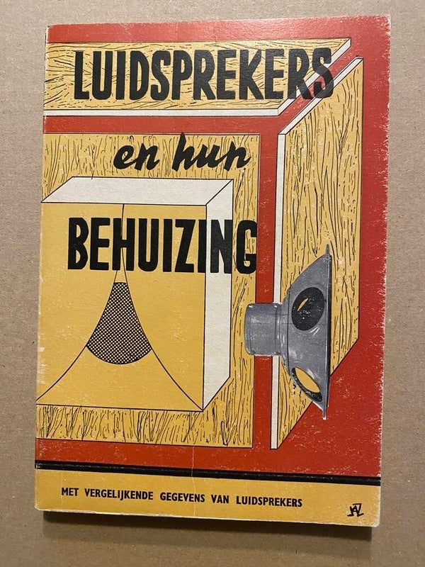 Vintage Luidsprekers en behuizing + gegevens oude luidsprekers