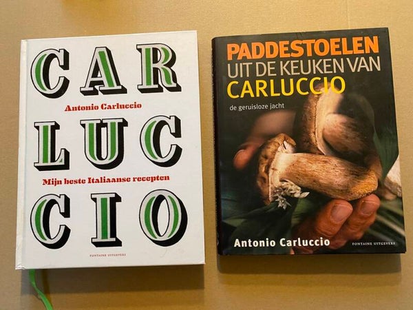 2 X Antonio Carluccio - Paddestoelen + 300 Beste Recepten NIEUW