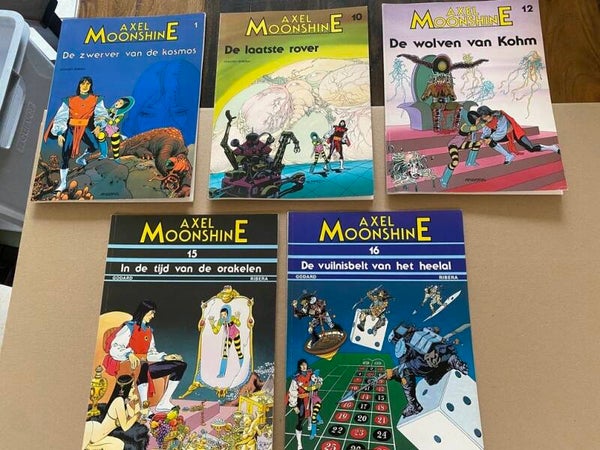 Axel Moonshine - 5 Albums in goede staat