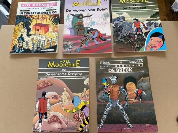Axel Moonshine - 5 albums in goede staat