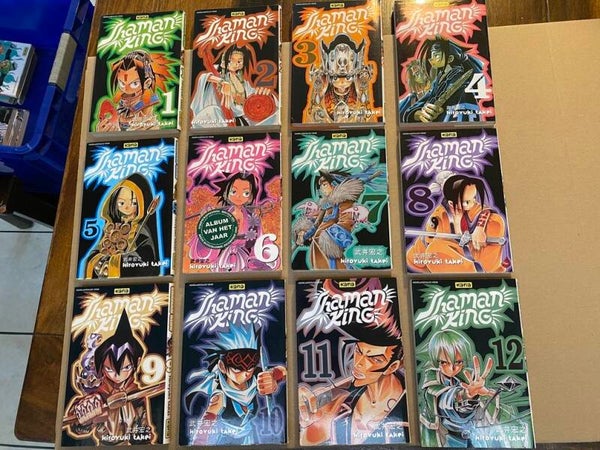 Manga - Shaman King - deel 1 t/m 12 - NEDERLANDS in nieuwstaat