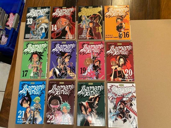 Manga - Shaman King - deel 13 t/m 24 NEDERLANDS - nieuwstaat