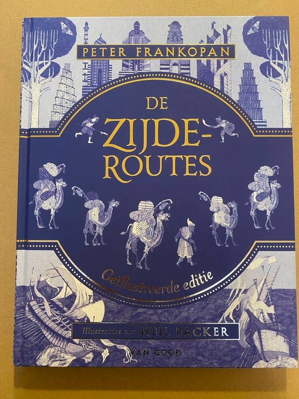 Kunstboek Geschiedenis - De Zijderoutes geillustreerd vanaf 11 jaar