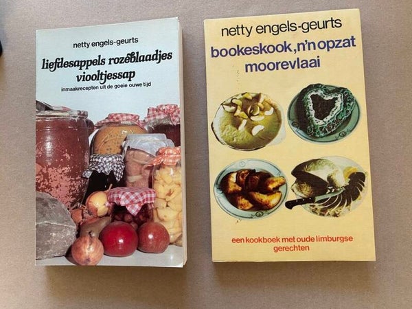 2X Netty Engels-Geurts  Limburgse Gerechten / inmaakrecepten