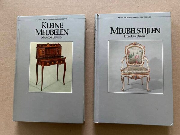 2 Antiekgidsen Meubels - Kleine Meubelen - Meubelstijlen