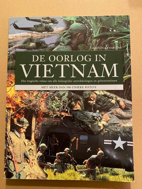 Foto- en Informatieboek - De Oorlog in Vietnam - 256 blz.