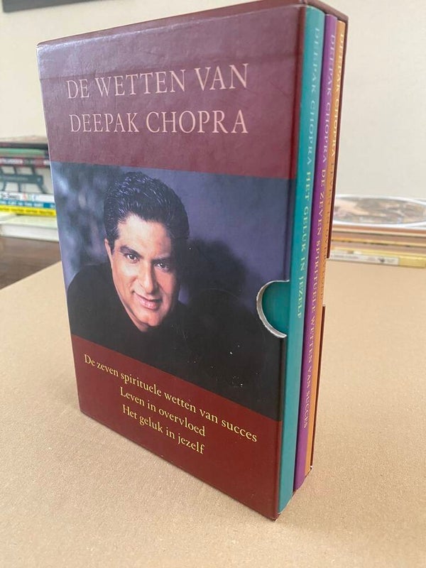 Mini-Box - De Wetten van Deepak Chopra - 3 boeken