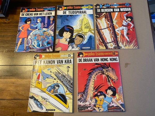 5 Albums Yoko Tsuno - in goede, gave staat