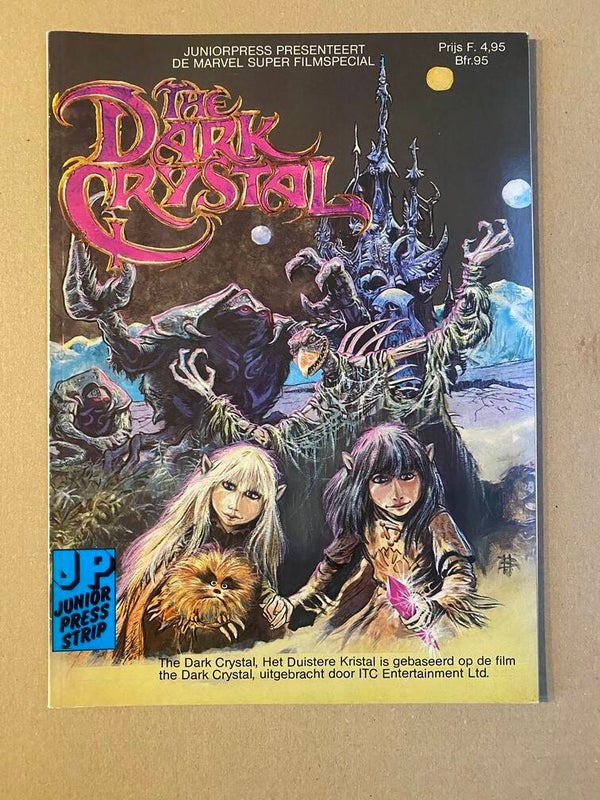 Strip - Filmspecial - The Dark Crystal naar de film van Jim Henson