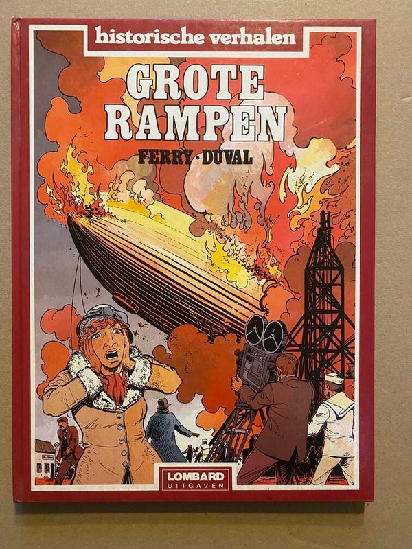 De Grote Rampen in de Geschiedenis in Stripvorm