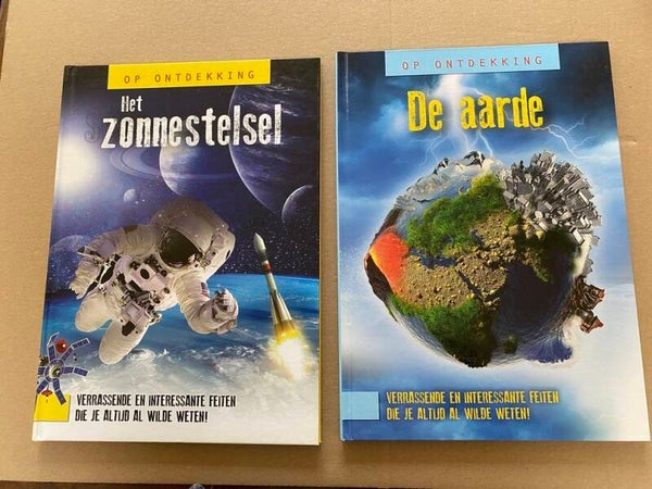 Informatieboeken vanaf 6 Jaar - Aarde - Zonnestelsel - NIEUW
