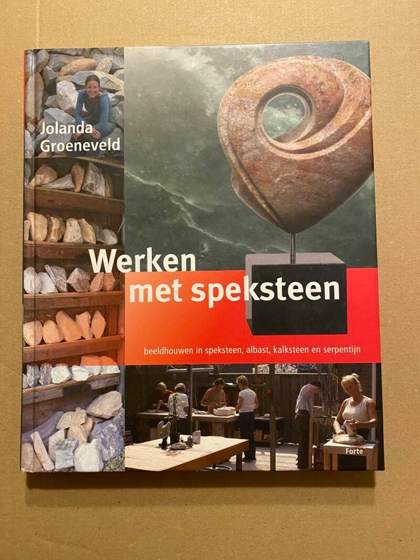 Handboek Werken met Speksteen Stap-voor-stap - 160 blz NIEUW