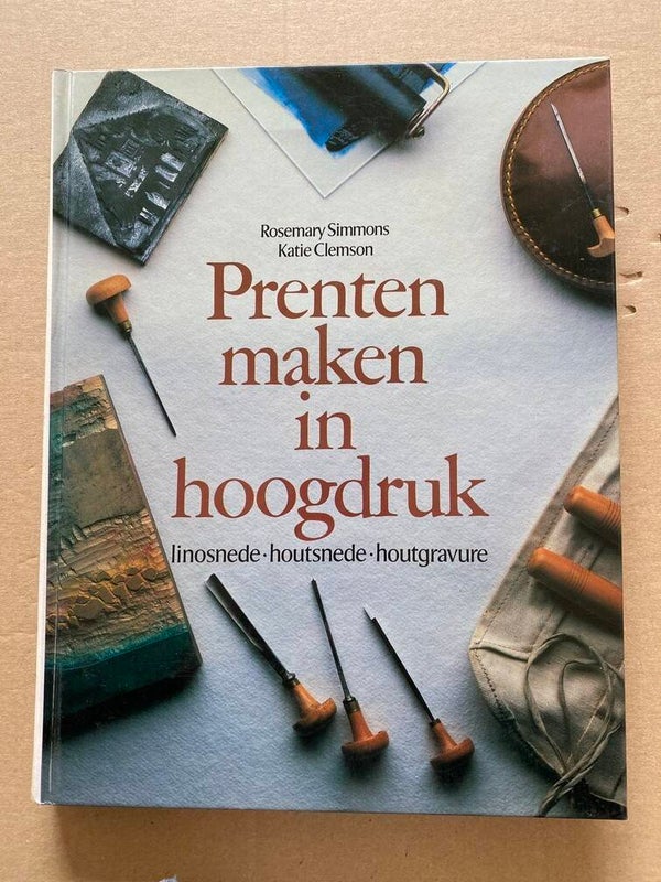 Prenten maken in Hoogdruk - Linos - Houtsnede + Houtgravure