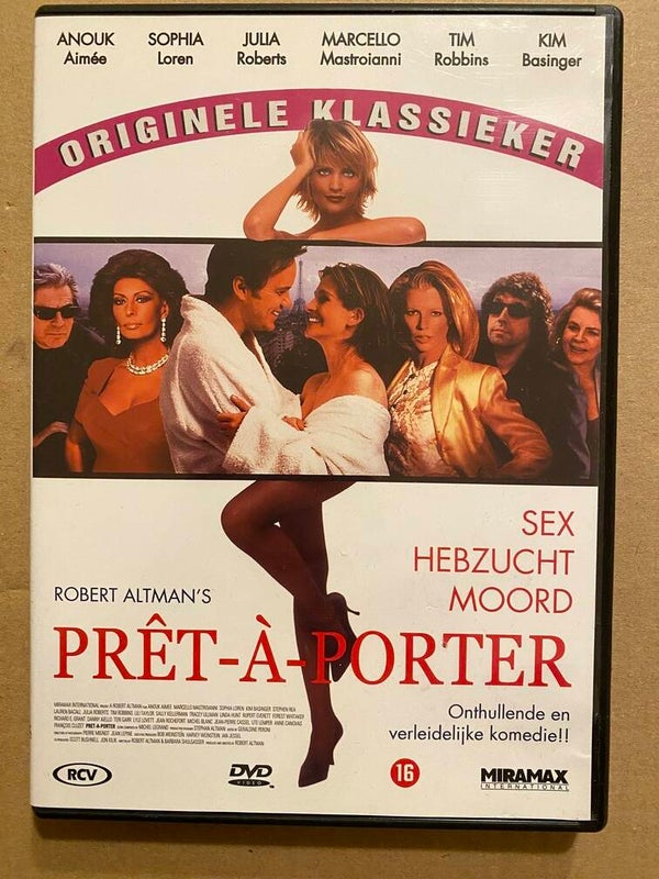 Satirische Komedie Modewereld - Prêt-à-Porter - 1994