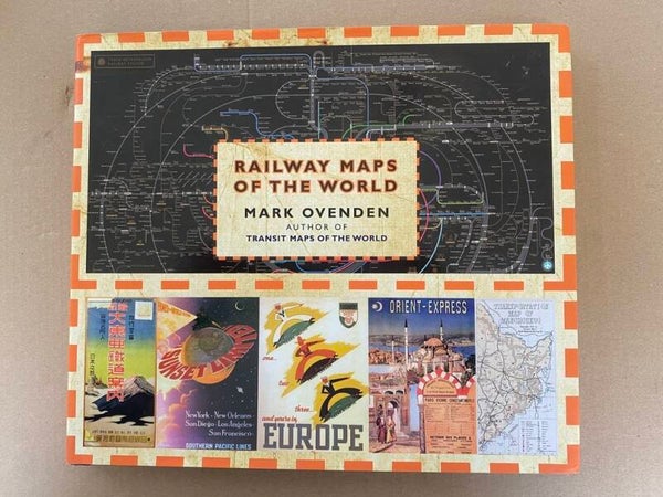 Railway Maps of the World - Kaarten en Posters - vrij zeldzaam