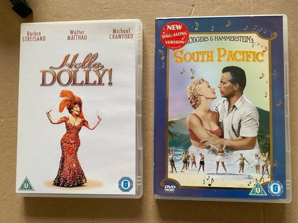 2 Iconische musicals - Hello Dolly 1969 - South Pacific 1958 ENGELS