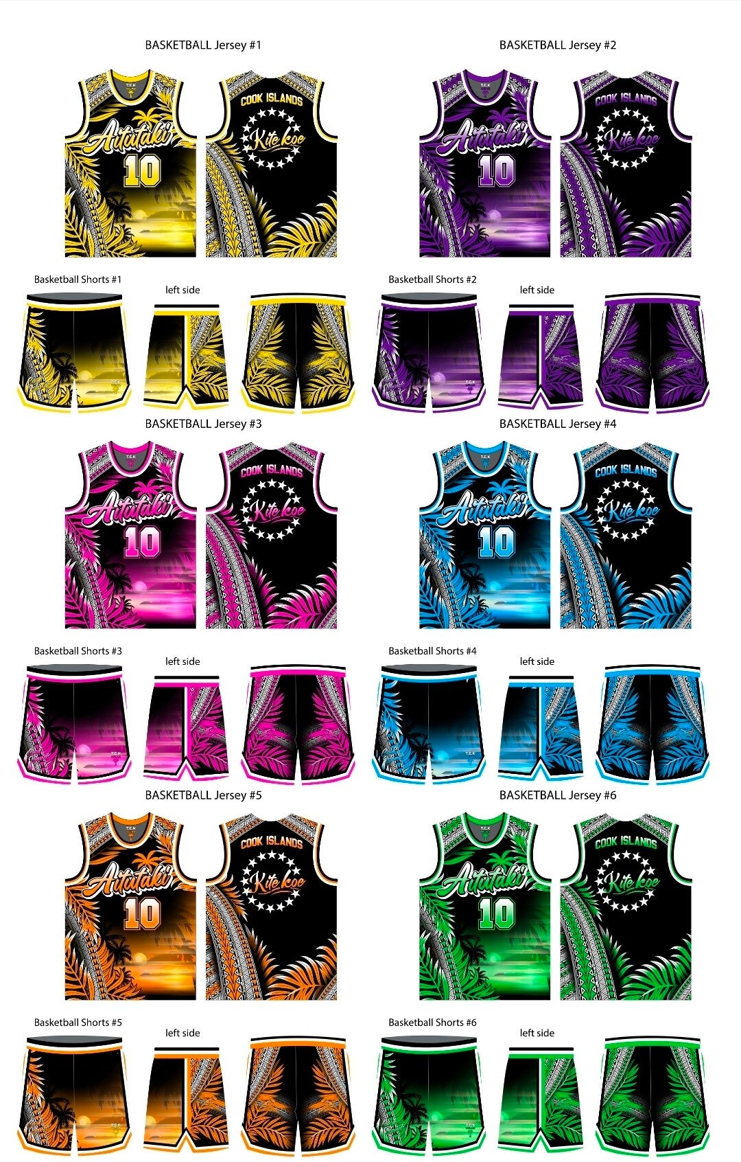 AITUTAKI SUMMER COLLECTION SETS