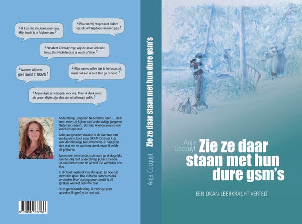 Zie ze daar staan met hun dure gsm's