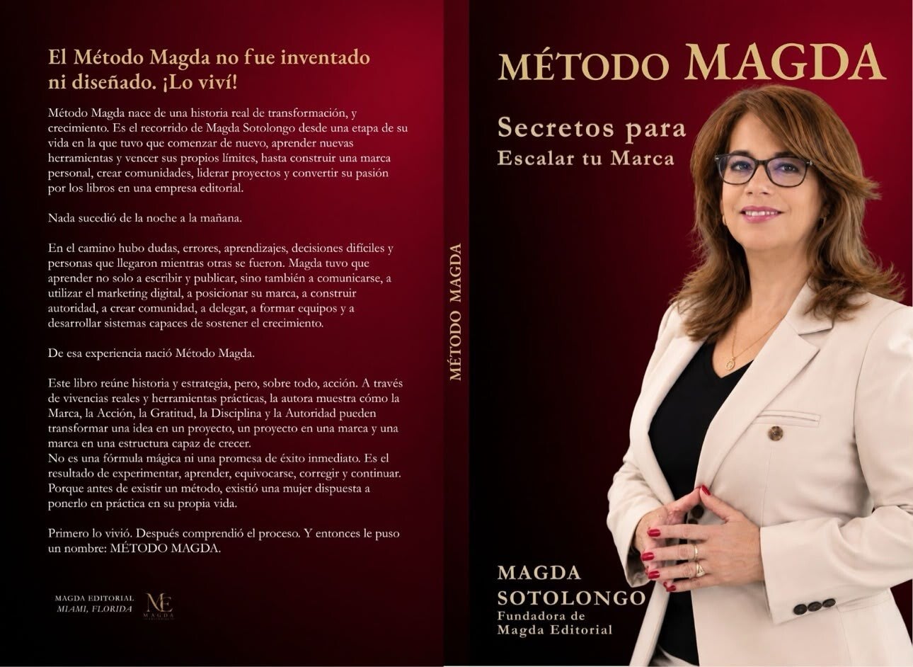 Portada de Método Magda: Secretos para escalar tu marca, de Magda Sotolongo