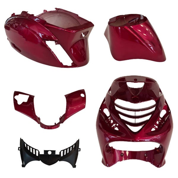 Plaatwerkset model SP Zip2000 Candy Rood