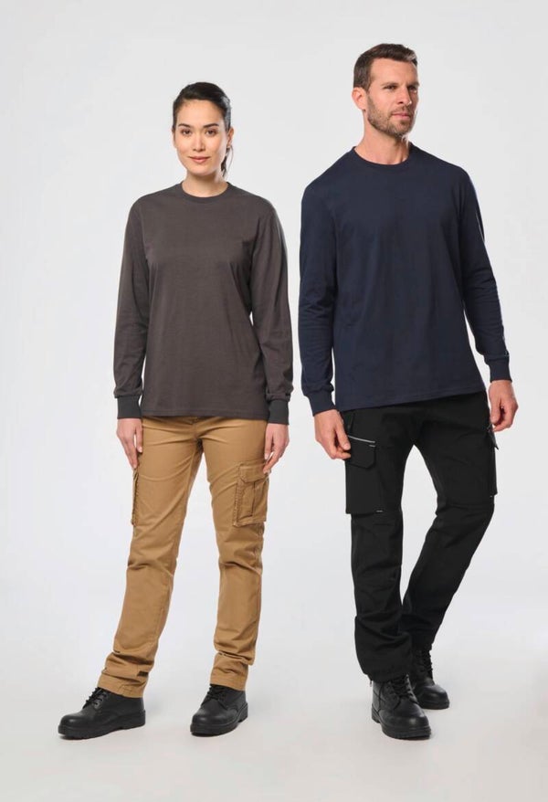 10 x WK 303 Unisex T-shirt Day To Day - Lange mouwen Pakket