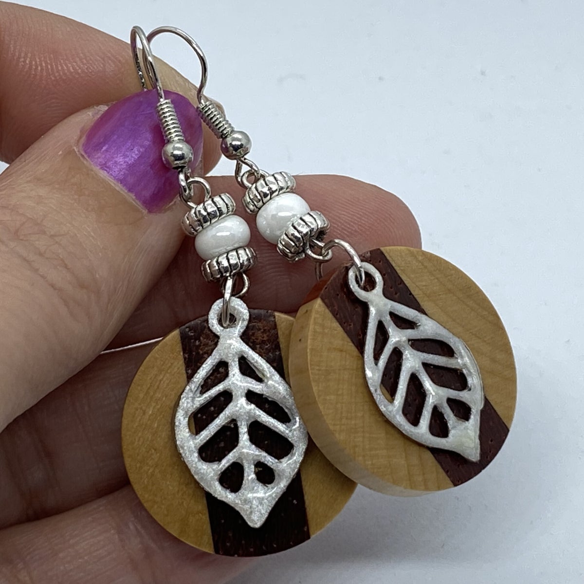 Boucles D'oreilles Vintage Style Art Déco - Inspirées De Madame Coco, Occasion Sans Marque