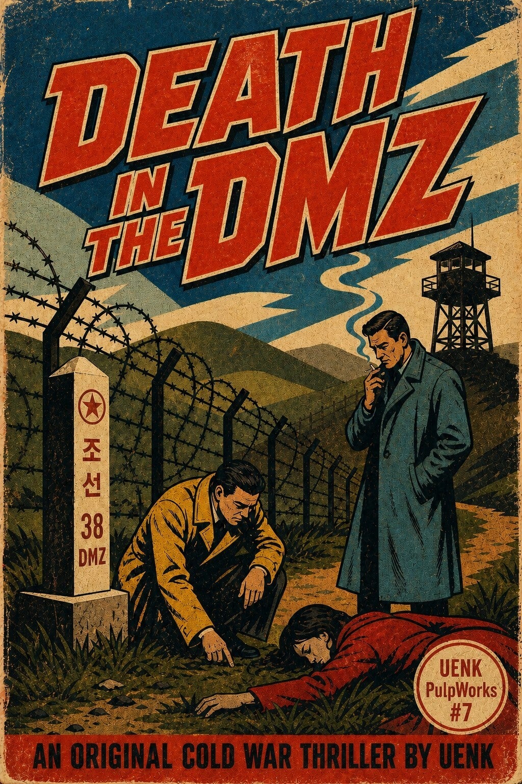 Death in the DMZ_UENK PulpWorks BookCover