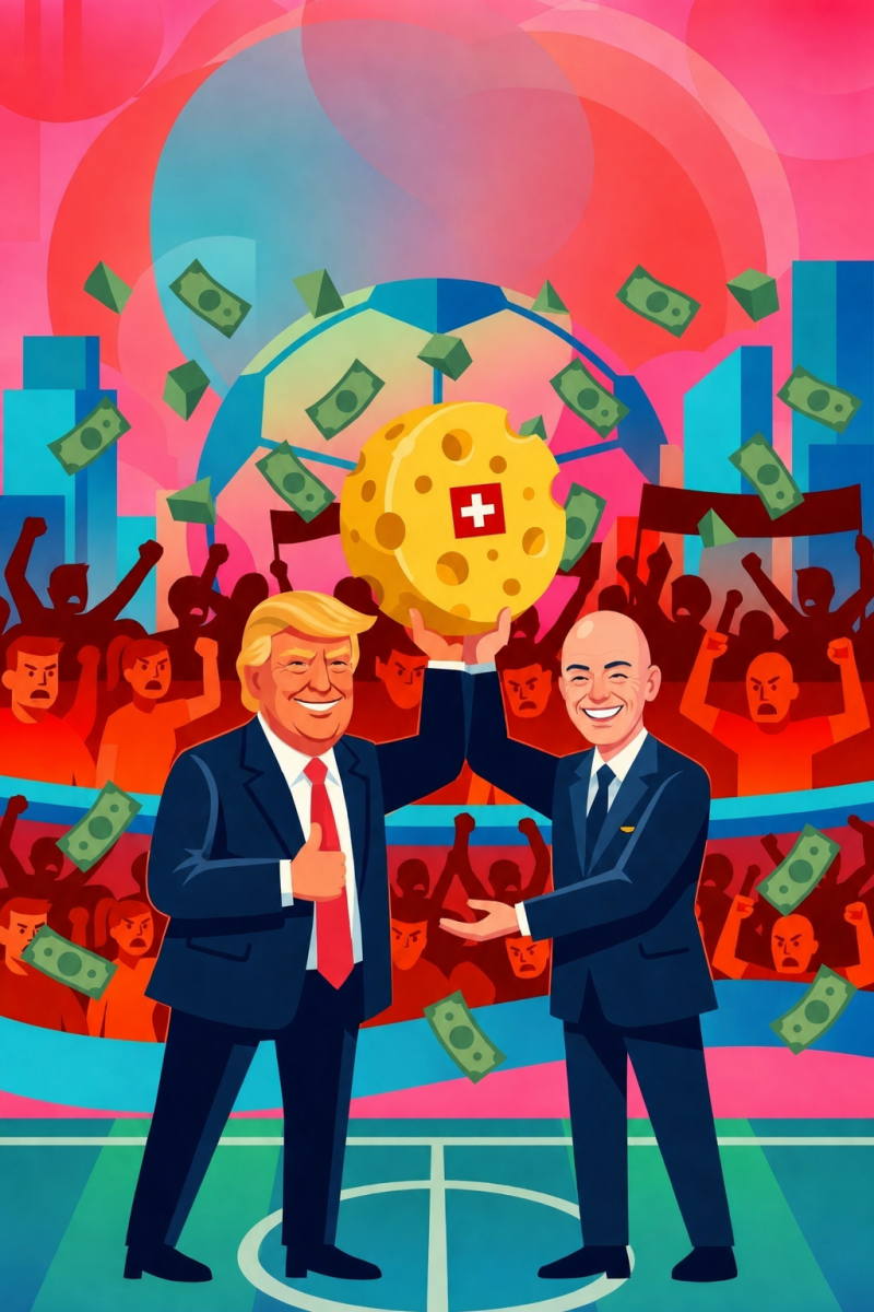 The Don and the World Cup #WorldCup2026 #Trump #Infantino #UENK PulpWorks
