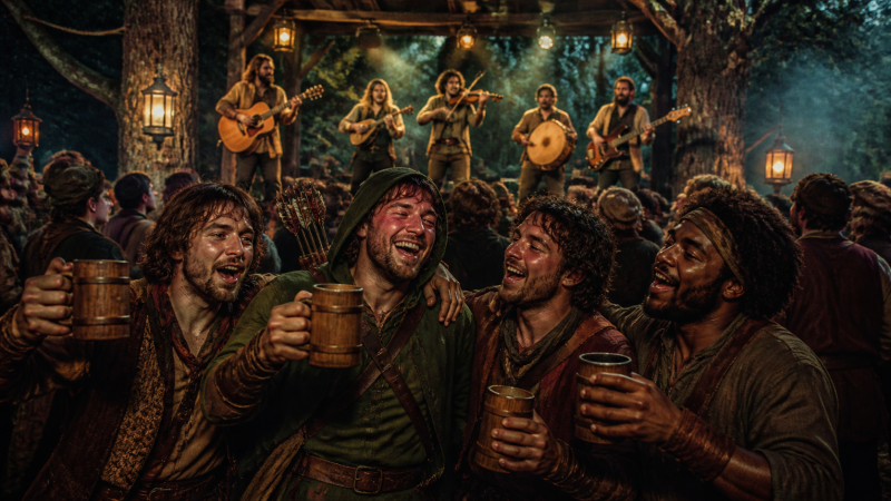 Shadowplay in Sherwoord Robin Hood UENK PulpWorks